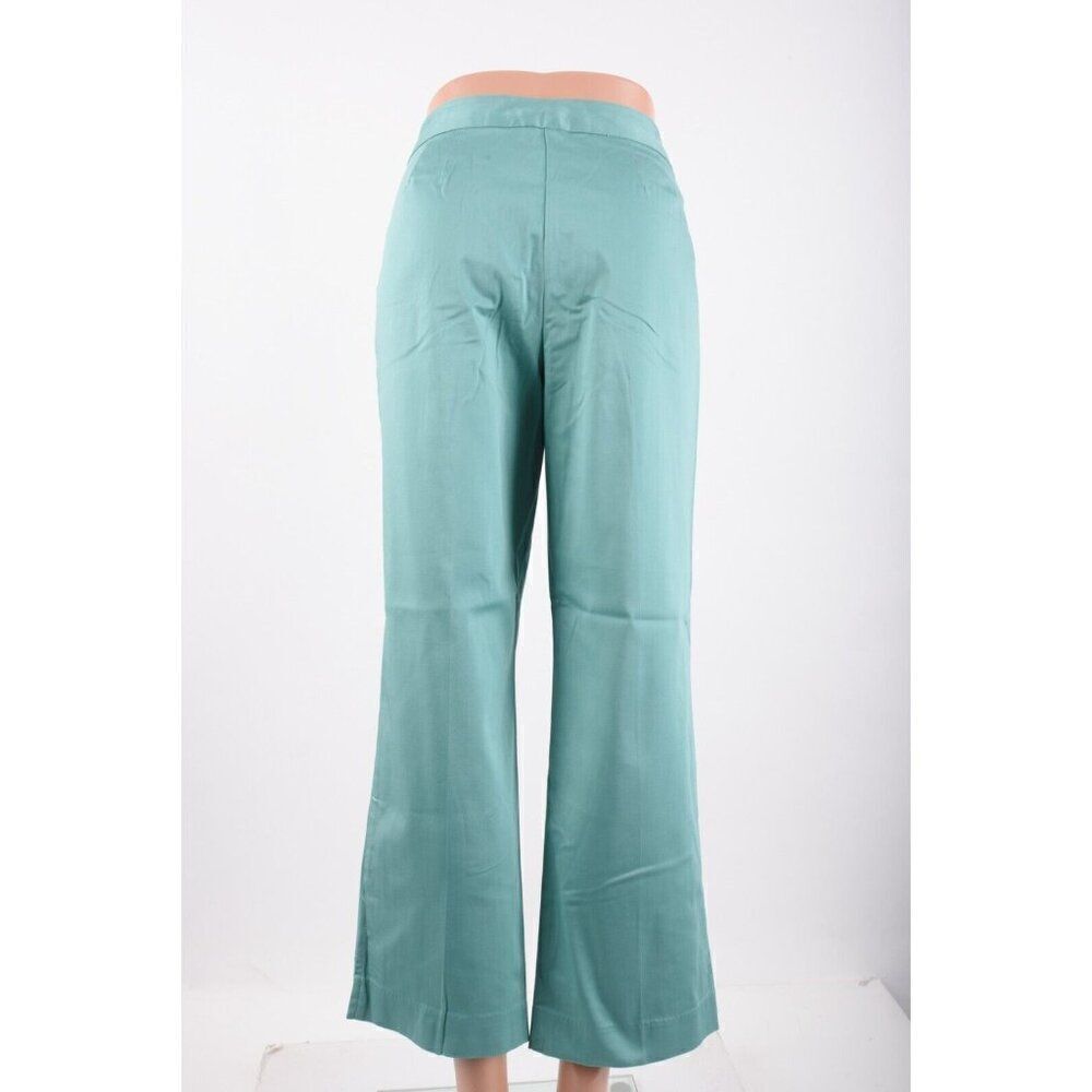 Geoffrey Beene Sport Womans Pants Trousers Size 8 Green Ankle Stretch NWT - Picture 5 of 8